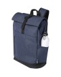 4DO Hoss 15,6" GRS recycelter Rolltop Laptop-Rucksack 12L Tasche personalisierbar