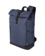 4DO Hoss 15,6" GRS recycelter Rolltop Laptop-Rucksack 12L Tasche personalisierbar