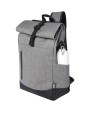 4DO Hoss 15,6" GRS recycelter Rolltop Laptop-Rucksack 12L Tasche personalisierbar