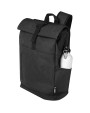 4DO Hoss 15,6" GRS recycelter Rolltop Laptop-Rucksack 12L Tasche personalisierbar