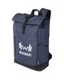 4DO Hoss 15,6" GRS recycelter Rolltop Laptop-Rucksack 12L Tasche personalisierbar