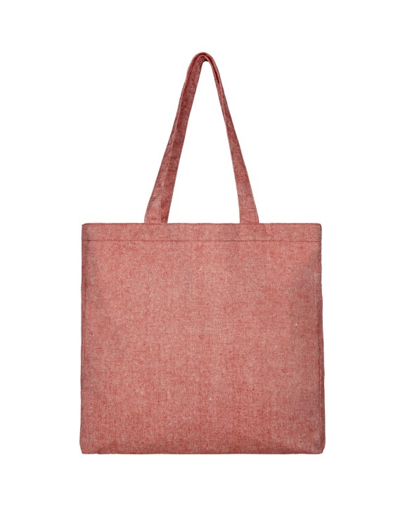 4DO Pheebs 210 g/m² recycelte Tragetasche mit Seitenfalten 13L Tote Bag personalisierbar