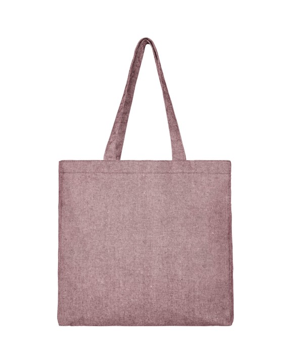 4DO Pheebs 210 g/m² recycelte Tragetasche mit Seitenfalten 13L Tote Bag personalisierbar