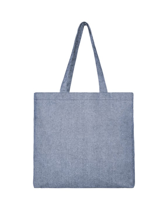 4DO Pheebs 210 g/m² recycelte Tragetasche mit Seitenfalten 13L Tote Bag personalisierbar