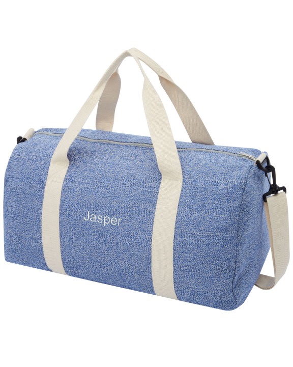 Sac & bagagerie personnalisable 4DO Sac de voyage Pheebs en polyester et coton recyclé de 450 g/m² 24L