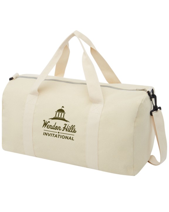 Sac & bagagerie personnalisable 4DO Sac de voyage Pheebs en polyester et coton recyclé de 450 g/m² 24L