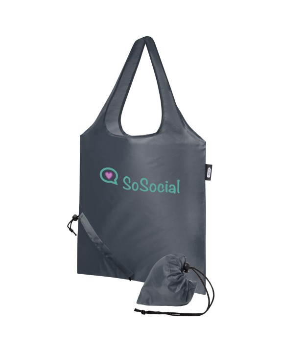 4DO Sabia faltbare RPET Tragetasche 7L Tote Bag personalisierbar
