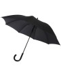 Parapluie personnalisable LUXE Parapluie Fontana de 23" à ouverture automatique avec aspect carbone et poignée courbe