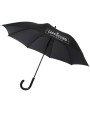 Parapluie personnalisable LUXE Parapluie Fontana de 23" à ouverture automatique avec aspect carbone et poignée courbe