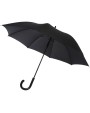 Parapluie personnalisable LUXE Parapluie Fontana de 23" à ouverture automatique avec aspect carbone et poignée courbe