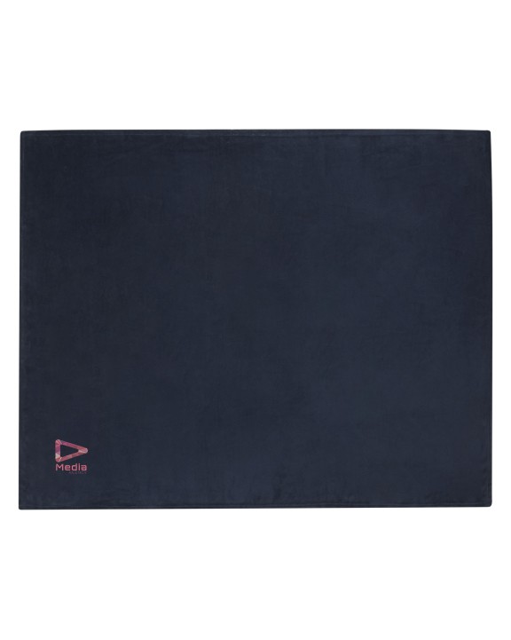 Plaid personnalisable SEASONS Couverture Lily en polaire molletonnée RPET certifiée GRS