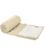 SEASONS Marigold GRS zertifizierte, RPET Decke aus Polar Fleece und Sherpa Plaid personalisierbar