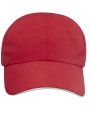 Casquette personnalisable ELEVATE Casquette sandwich 6 panneaux Morion GRS recyclée ajustable