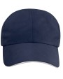 Casquette personnalisable ELEVATE Casquette sandwich 6 panneaux Morion GRS recyclée ajustable