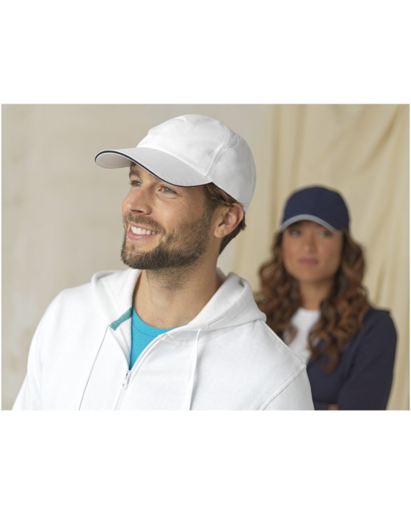 ELEVATE Morion GRS recycelte Cool Fit Kappe mit sechs Segmenten Kappe personalisierbar