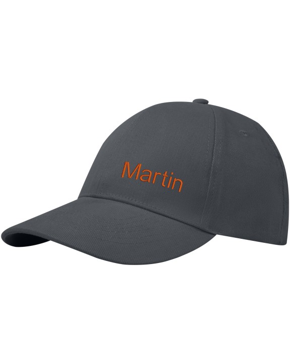 Casquette personnalisable ELEVATE Casquette 6 panneaux Trona GRS recyclée