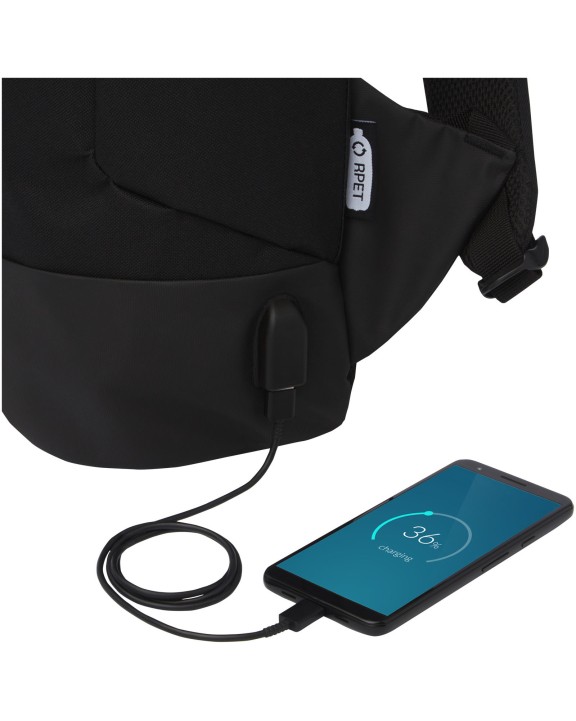Sac & bagagerie personnalisable 4DO Sac à dos anti-vol Cover en RPET certifié GRS 18L