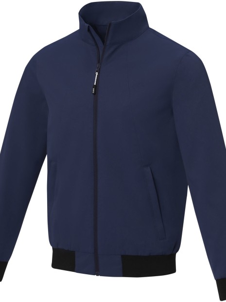 Vestes à personnaliser ELEVATE Blouson aviateur Keefe léger et unisexe marine