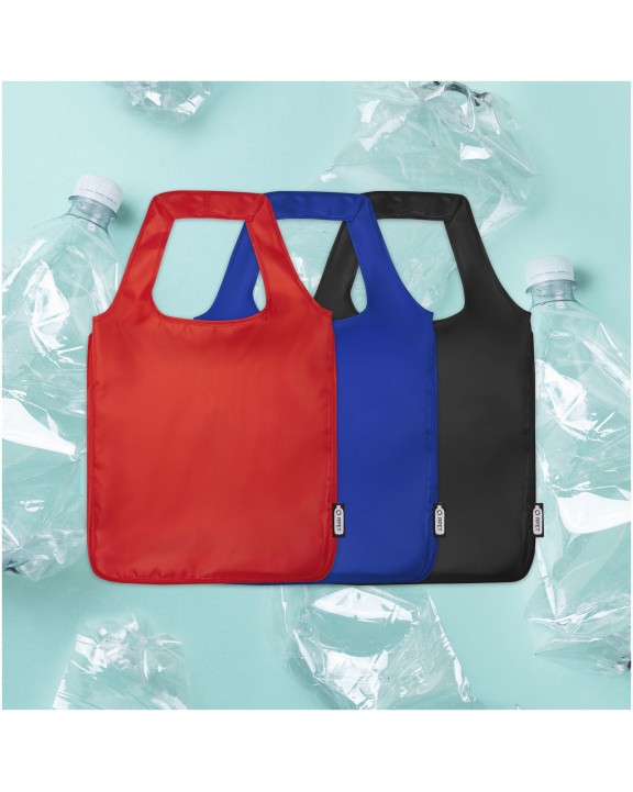 Tote bag 4DO Ash RPET grote opvouwbare draagtas 14L voor bedrukking &amp; borduring