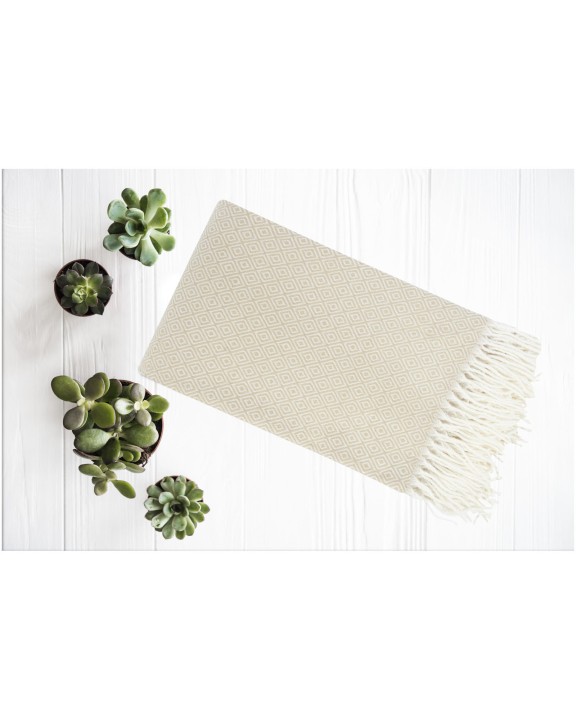 Plaid personnalisable SEASONS Couverture d’été Zinnia