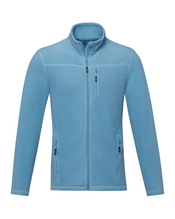 Veste personnalisable ELEVATE Veste Amber pour homme en polaire recyclée GRS entièrement zippée