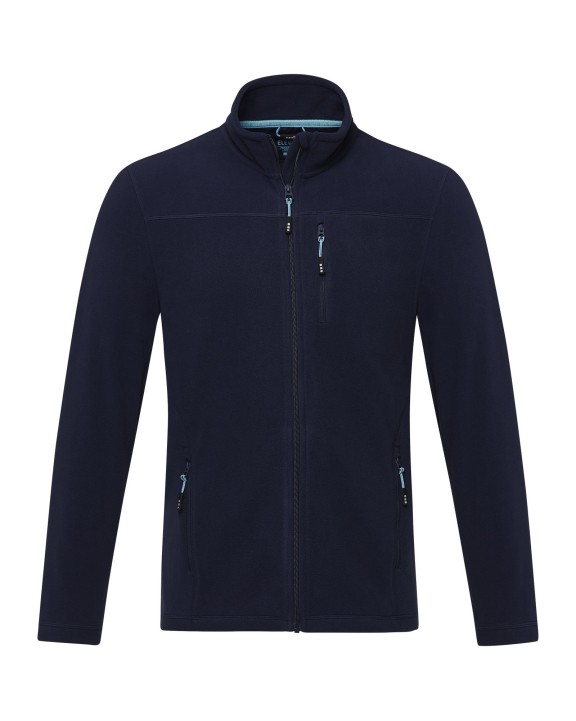 Veste personnalisable ELEVATE Veste Amber pour homme en polaire recyclée GRS entièrement zippée