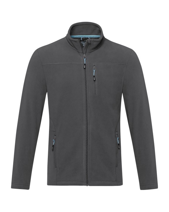 Veste personnalisable ELEVATE Veste Amber pour homme en polaire recyclée GRS entièrement zippée
