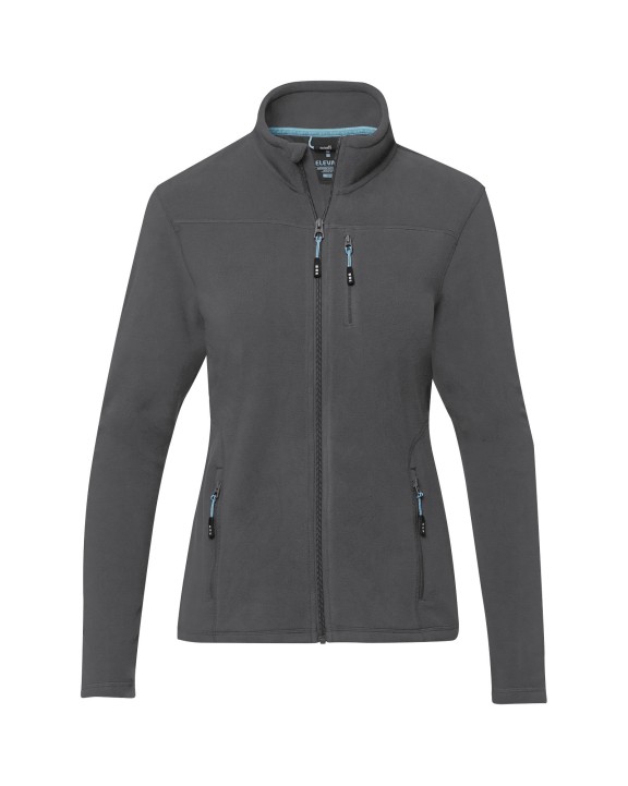 Veste personnalisable ELEVATE Veste Amber pour femme en polaire entièrement zippée recyclée GRS