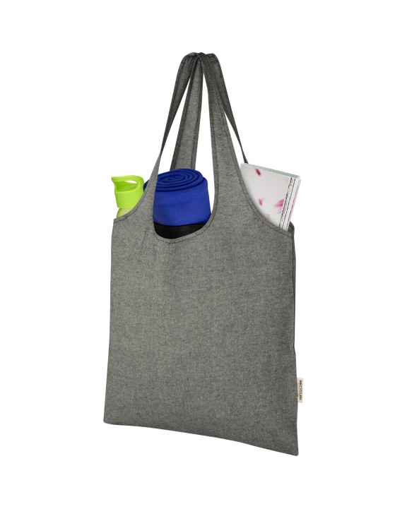Tote bag 4DO Pheebs trendy draagtas 7 l van 150 g/m² gerecycled katoen voor bedrukking &amp; borduring