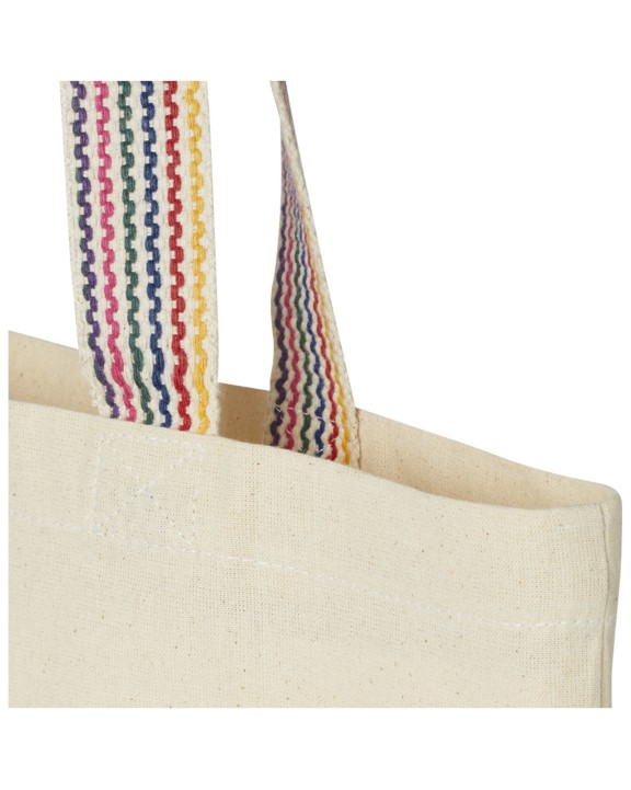 4DO Rainbow 180 g/m² recycelte Tragetasche 5L Tote Bag personalisierbar
