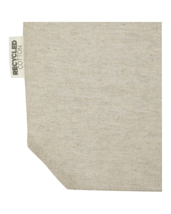 4DO Pheebs 150 g/m² recycelte Tragetasche mit Frontfach 9L Tote Bag personalisierbar