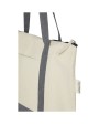 4DO Repose 320 g/m² recycelte Tragetasche mit Reißverschluss 10L Tote Bag personalisierbar
