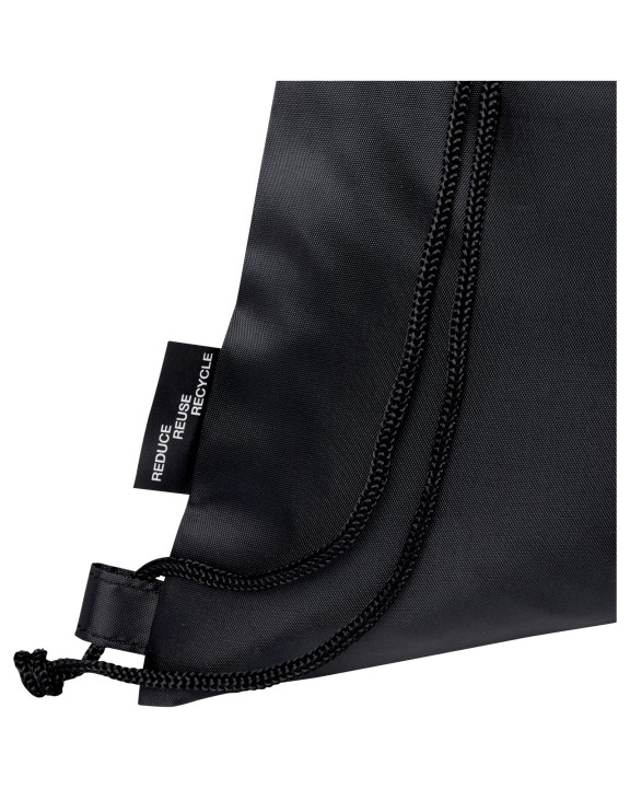 4DO Ash recycelter faltbarer Turnbeutel 7L Tasche personalisierbar