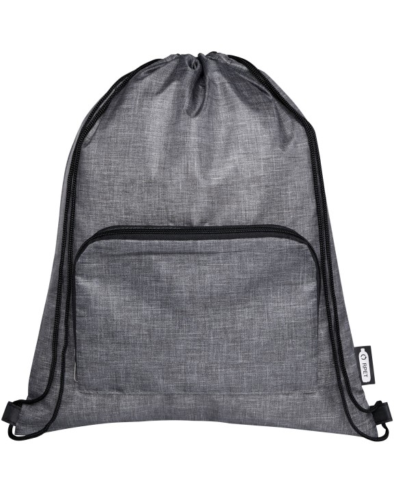 4DO Ash recycelter faltbarer Turnbeutel 7L Tasche personalisierbar