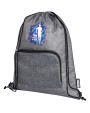 4DO Ash recycelter faltbarer Turnbeutel 7L Tasche personalisierbar