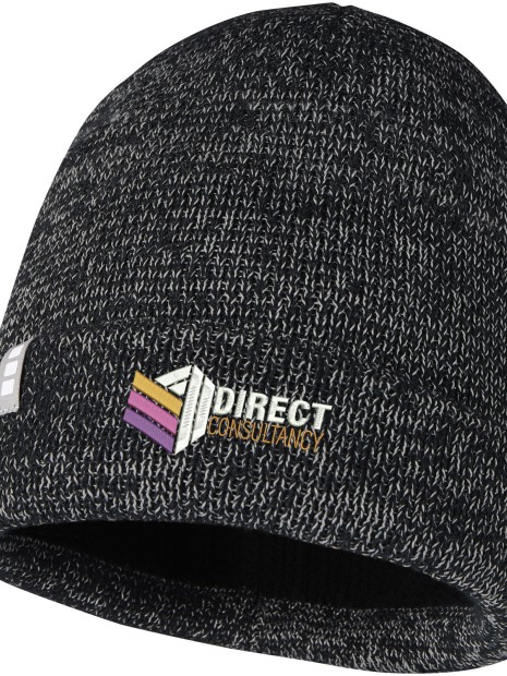 Bonnets, Écharpes & Gants à personnaliser ELEVATE Bonnet réfléchissant Rigi noir
