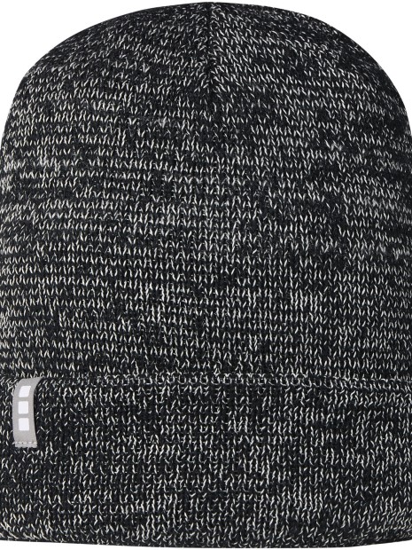 Bonnets, Écharpes & Gants à personnaliser ELEVATE Bonnet réfléchissant Rigi noir