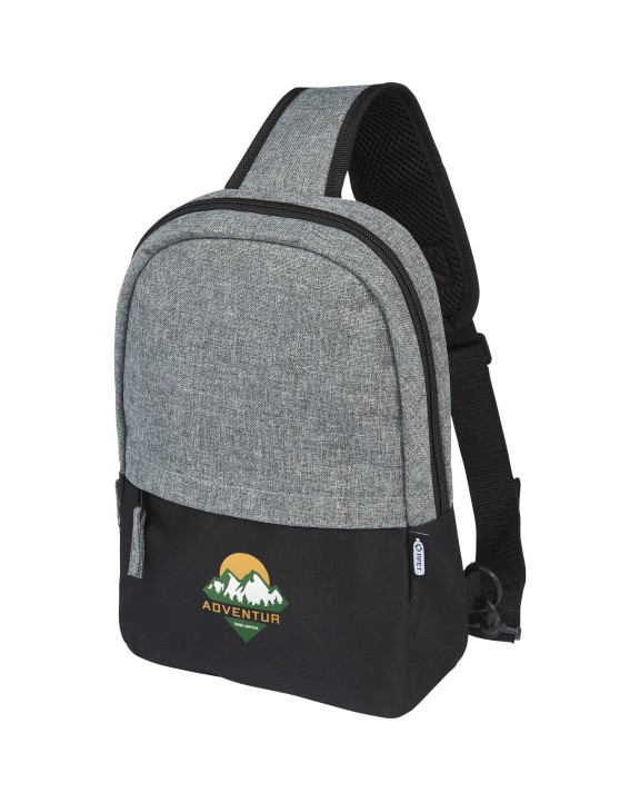 Sac & bagagerie personnalisable 4DO Sac à bandoulière Reclaim GRS recyclé bicolore de 3,5 L