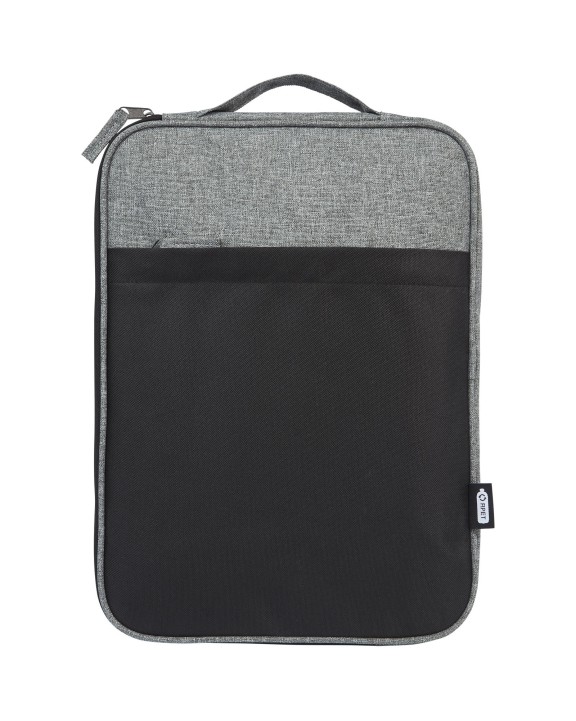 Tas & zak 4DO Reclaim GRS gerecyclede tweekleurige 14" laptophoes 2,5 L voor bedrukking &amp; borduring