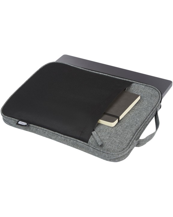 Tas & zak 4DO Reclaim GRS gerecyclede tweekleurige 14" laptophoes 2,5 L voor bedrukking &amp; borduring