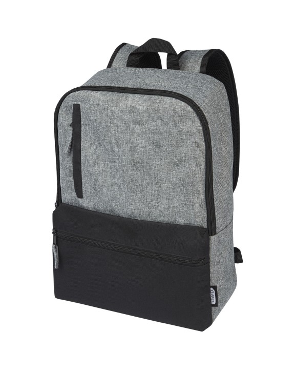 Tas & zak 4DO Reclaim GRS gerecyclede tweekleurige 15" laptoprugzak 14 L voor bedrukking &amp; borduring