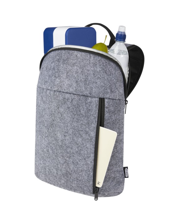 Sac & bagagerie personnalisable 4DO Sac à dos isotherme Felta GRS en feutrine recyclée de 7 L