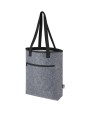 4DO Felta Kühltragetasche aus GRS-recyceltem Filz 12 L Tasche personalisierbar