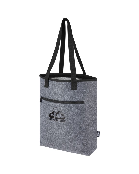 4DO Felta Kühltragetasche aus GRS-recyceltem Filz 12 L Tasche personalisierbar