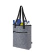 4DO Felta Kühltragetasche aus GRS-recyceltem Filz 12 L Tasche personalisierbar
