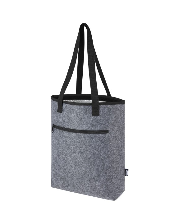 4DO Felta Kühltragetasche aus GRS-recyceltem Filz 12 L Tasche personalisierbar