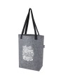 Tote bag 4DO Felta draagtas van GRS gerecycled vilt met brede bodem 12 l voor bedrukking &amp; borduring