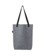 Tote bag 4DO Felta draagtas van GRS gerecycled vilt met brede bodem 12 l voor bedrukking &amp; borduring