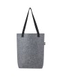 Tote bag 4DO Felta draagtas van GRS gerecycled vilt met brede bodem 12 l voor bedrukking &amp; borduring