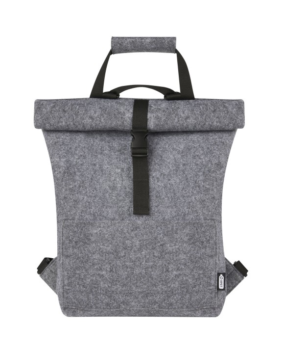 4DO Felta Fahrradtasche aus GRS-recyceltem Filz 13 L Tasche personalisierbar